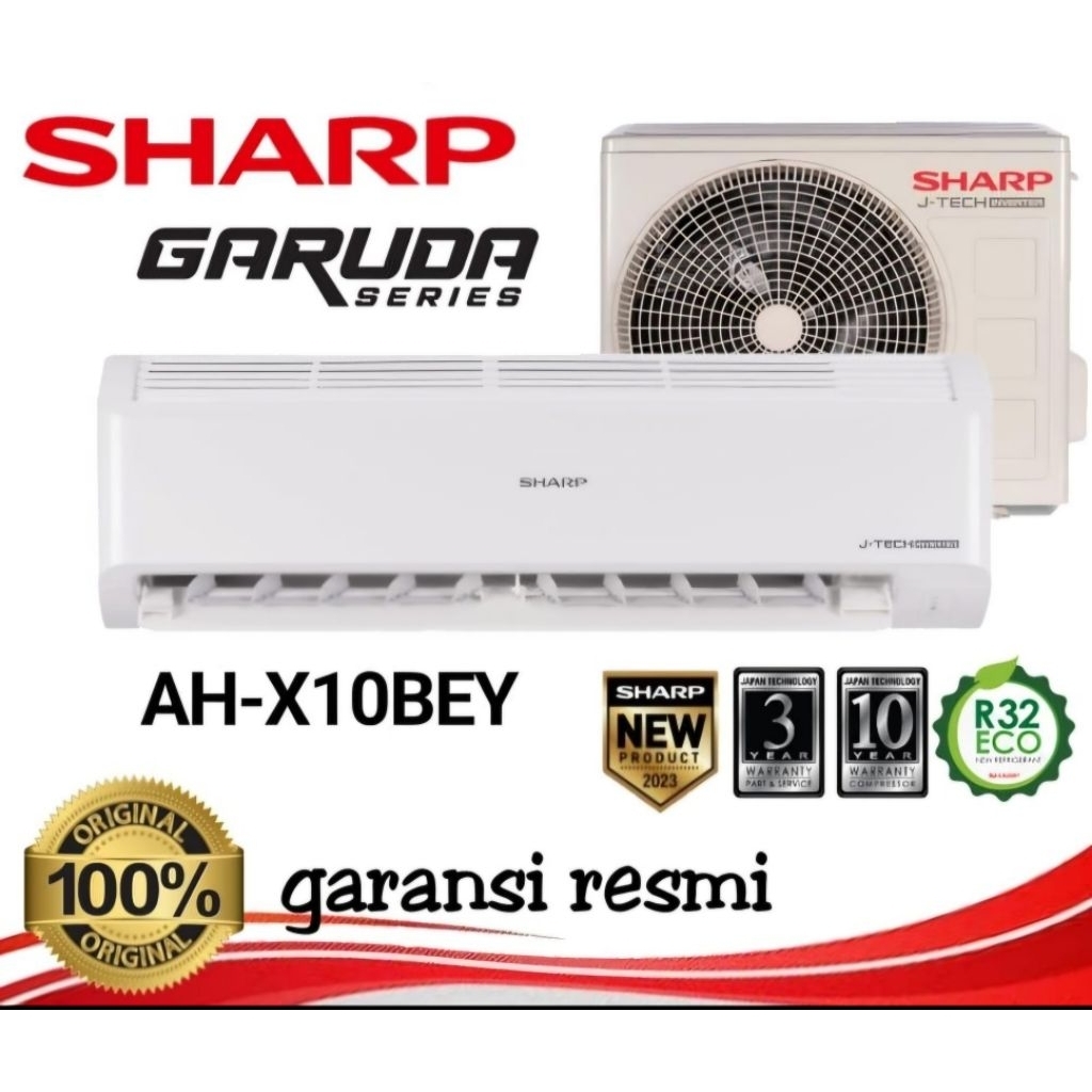 AC Sharp 1 pk inverter AH-X10BEY