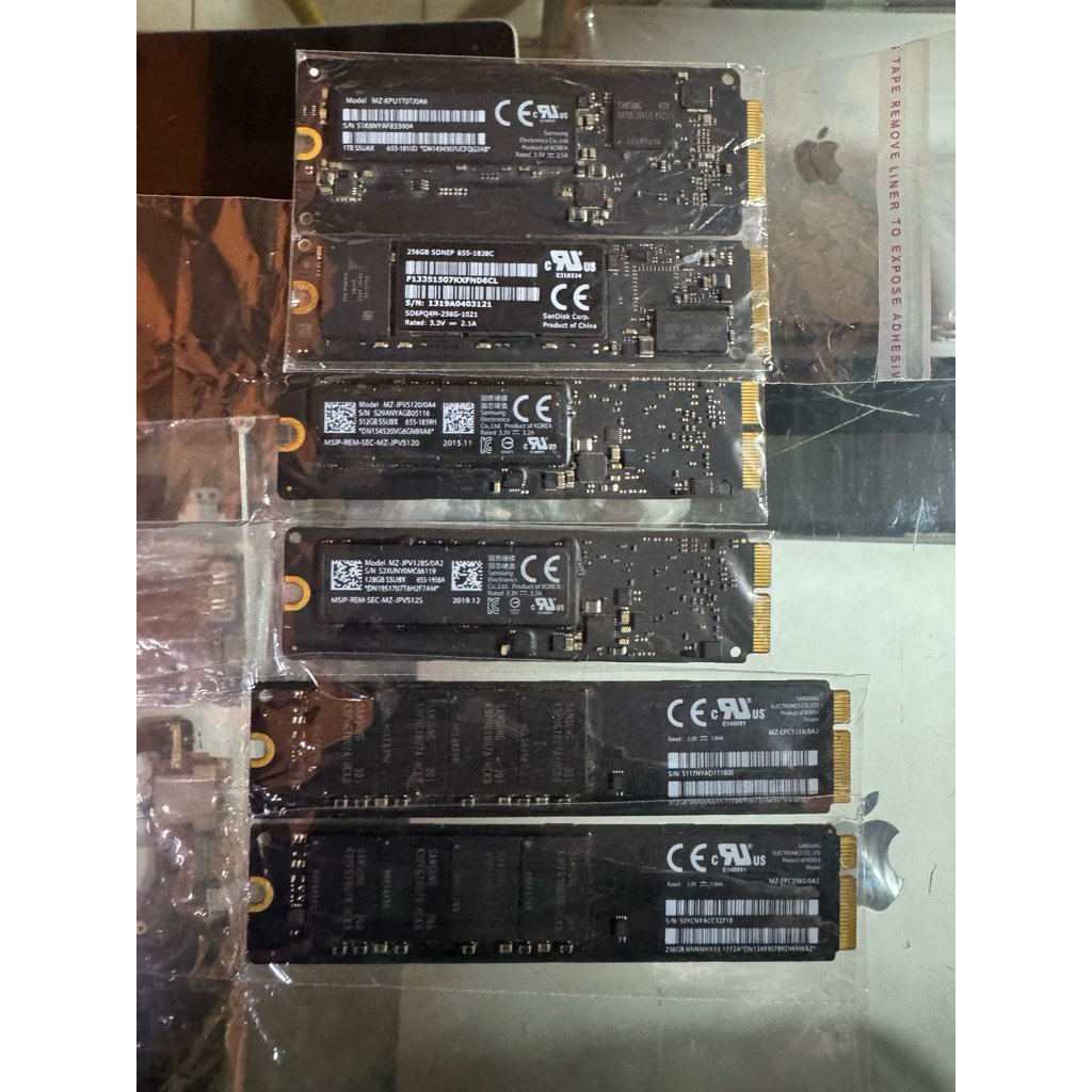 ssd macbook air 2011 + macos + apk