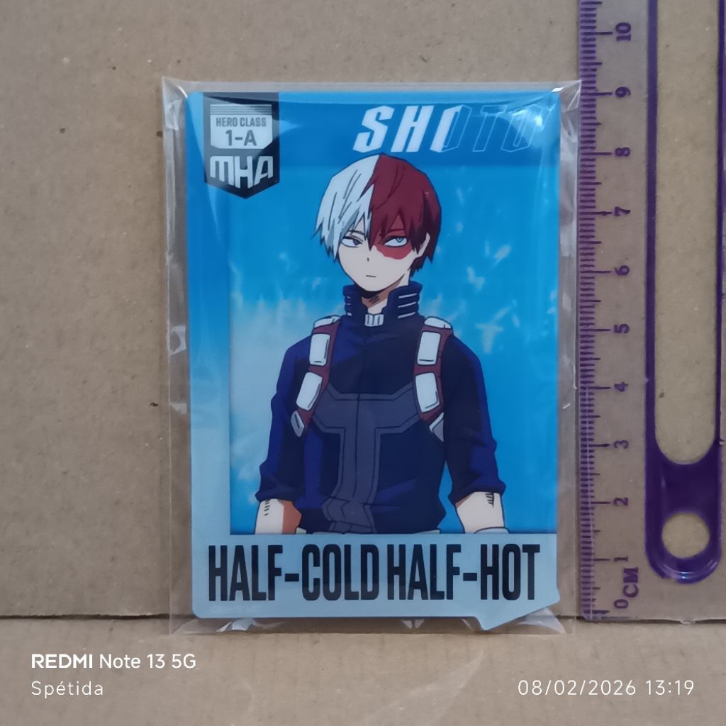 My Hero Academia Ichiban Kuji Todoroki Shoto Card-shaped Acrylic Standee Price F