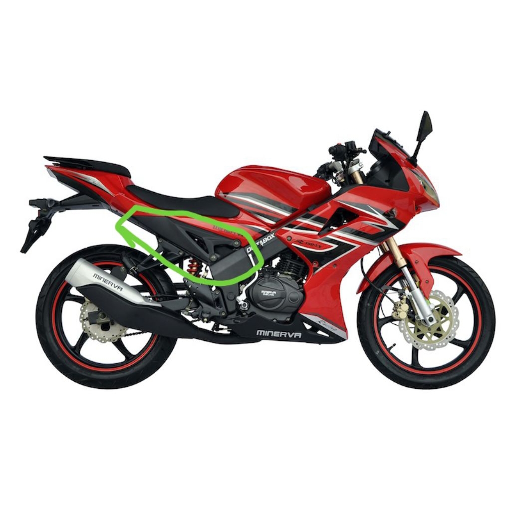 cover body samping minerva 150