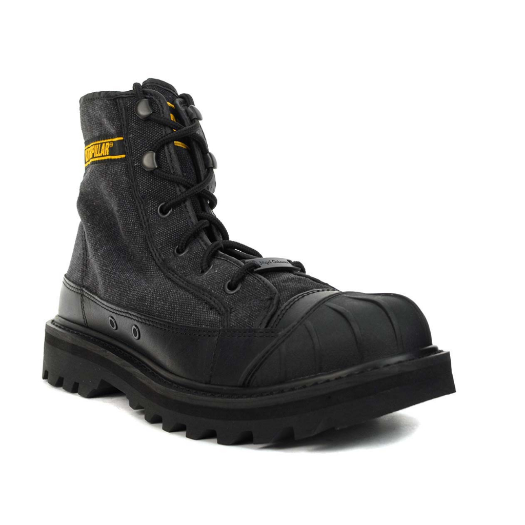 Caterpillar x Nigel Cabourn Men’s Omaha Black Work Boots P110961