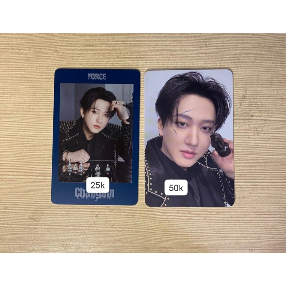 POLAROID & PHOTOCARD CHANGBIN STRAY KIDS FORCE SEASON GREETING JAPAN