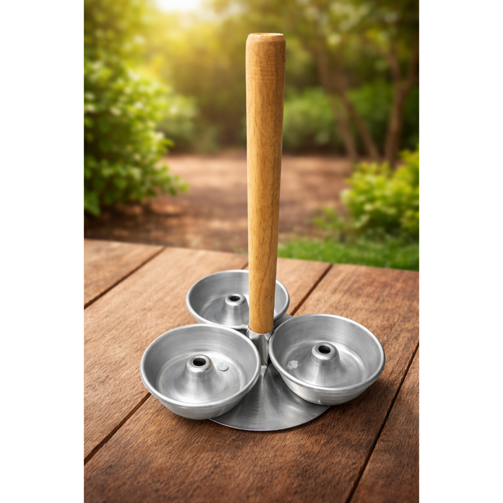 Cetakan Donat Aluminium Food Grade Isi 3 – Alat Cetak Donat Mini & Besar