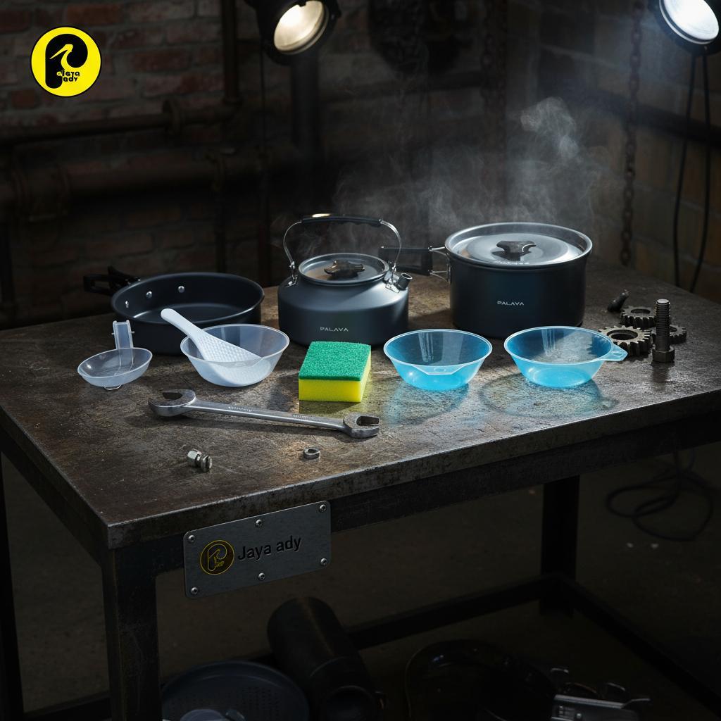 DS308 Nesting outdoor dengan teko portable - DS-308 Nesting Misting