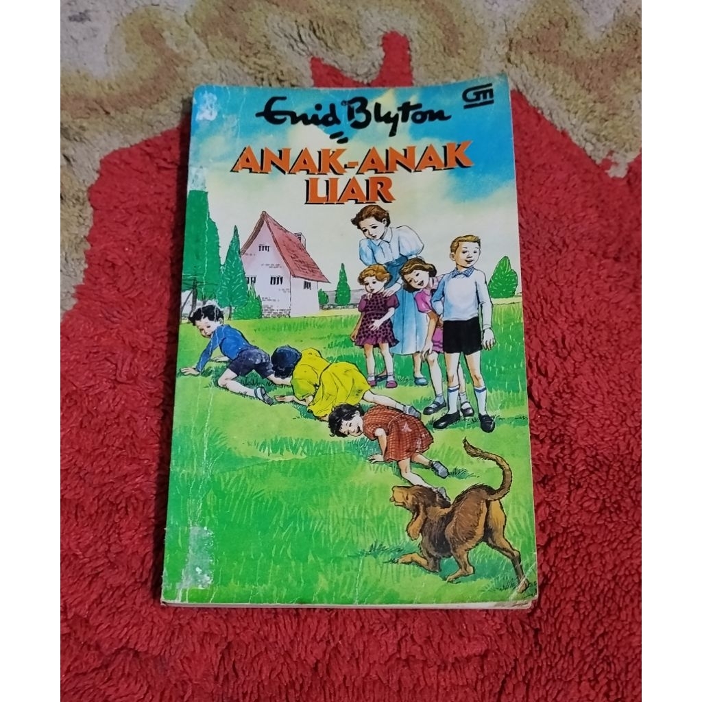 Novel Enid Blyton langka "Anak-Anak Liar" 100%ORI cover lama