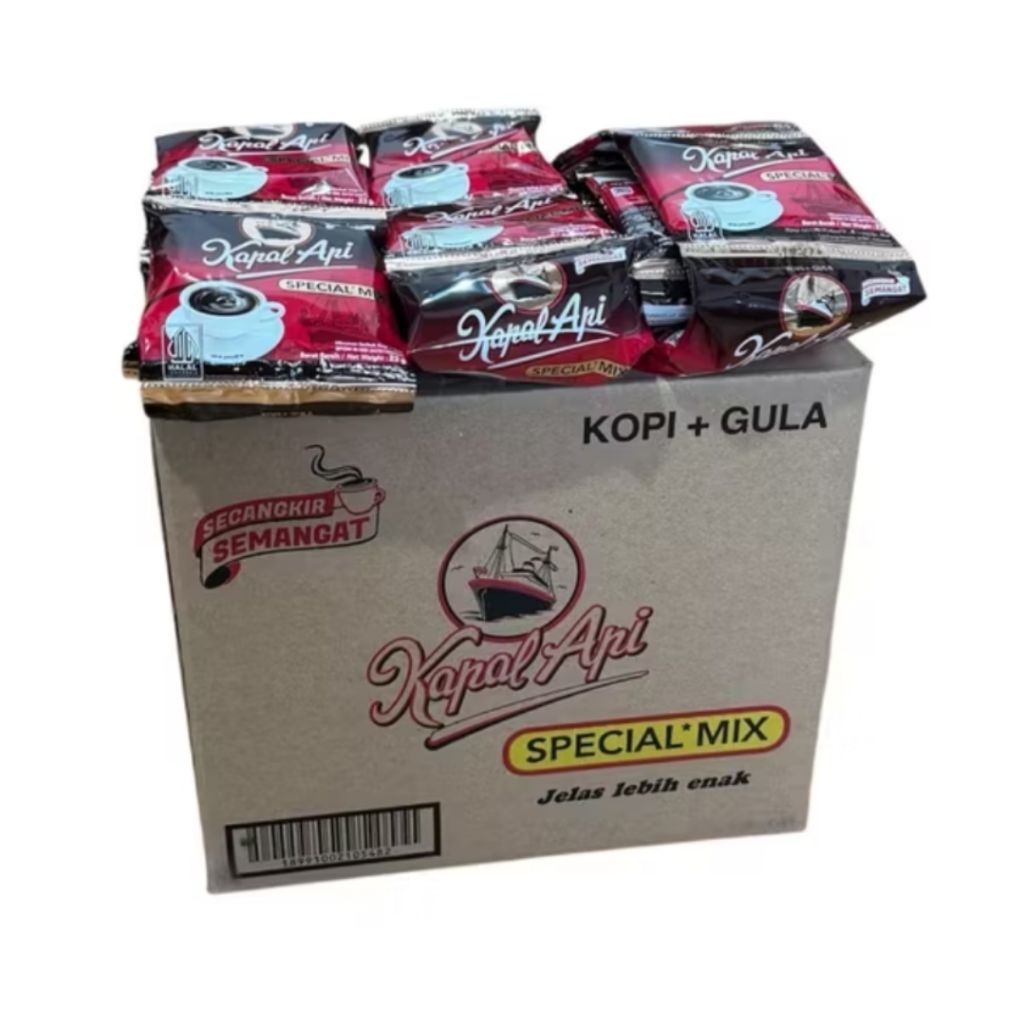 KOPI KAPAL API +GULA 1 DUS