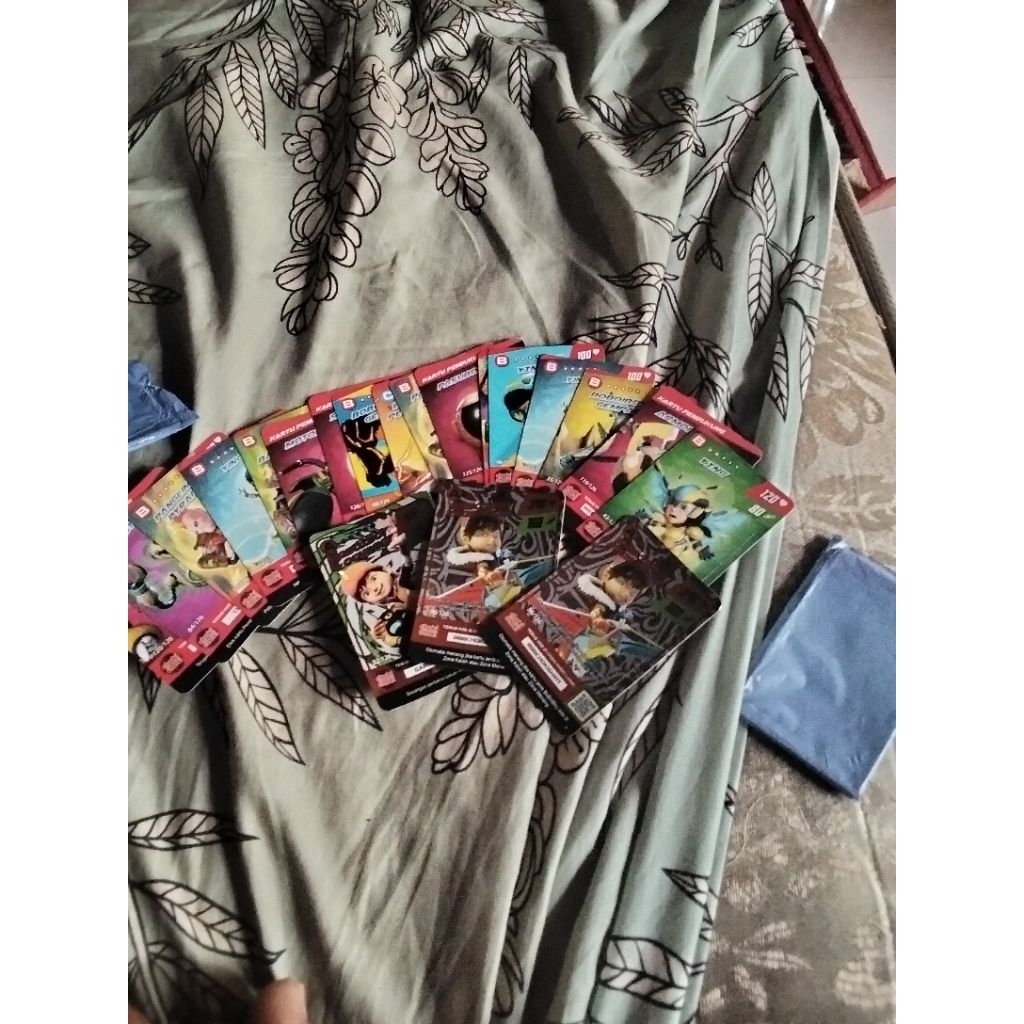 kartu Choki Choki Boboiboy galaxy card