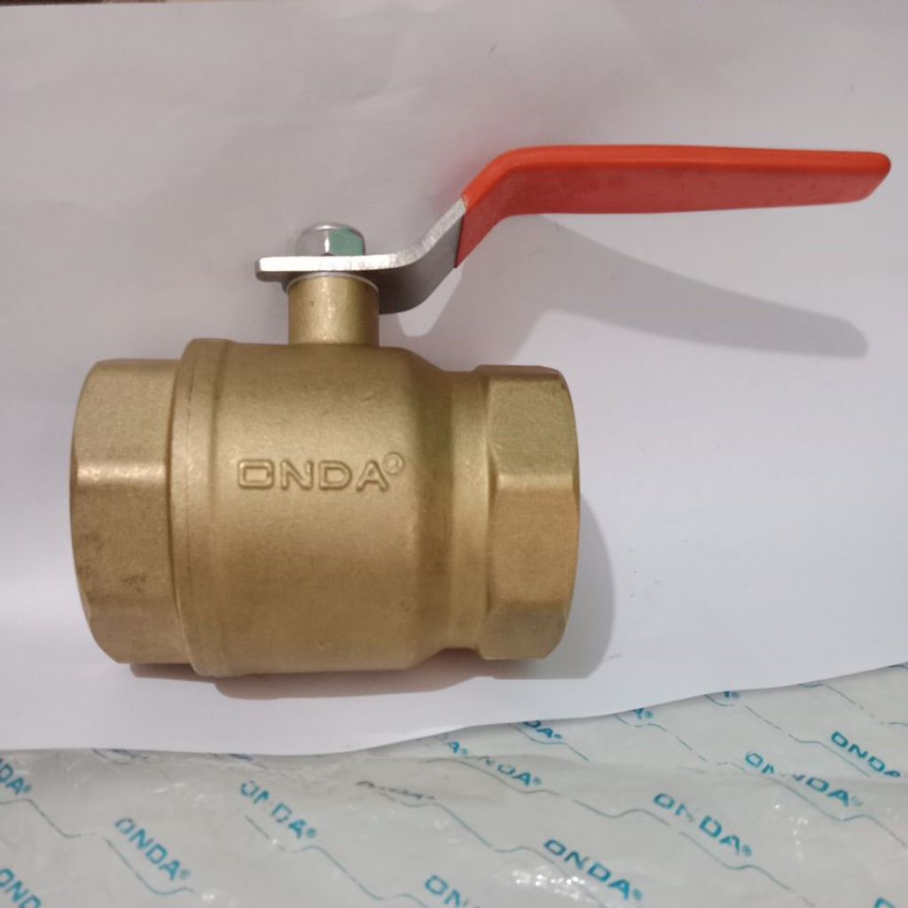 Ball Valve 2 Inch Kuningan Onda Original