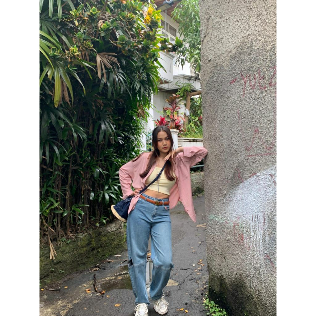 Celana Jeans Wanita - Jeans Panjang Wanita - Hippie Cut Out Jeans - Hippie Fashion Bandung