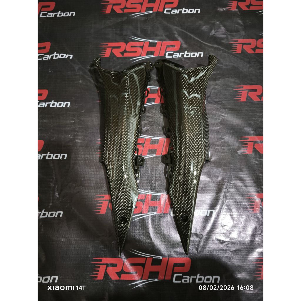 cover step aerox nvx v2 carbon fiber
