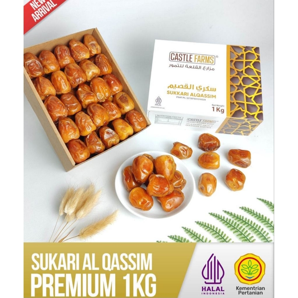 Kurma Sukari 500 grm toples /kurma sukari 1kg premium/sukari ember