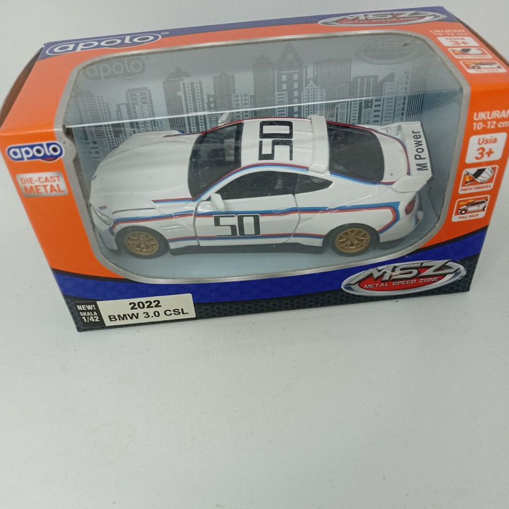Apolo MSZ 2022 BMW 3.0 CSL (Putih)