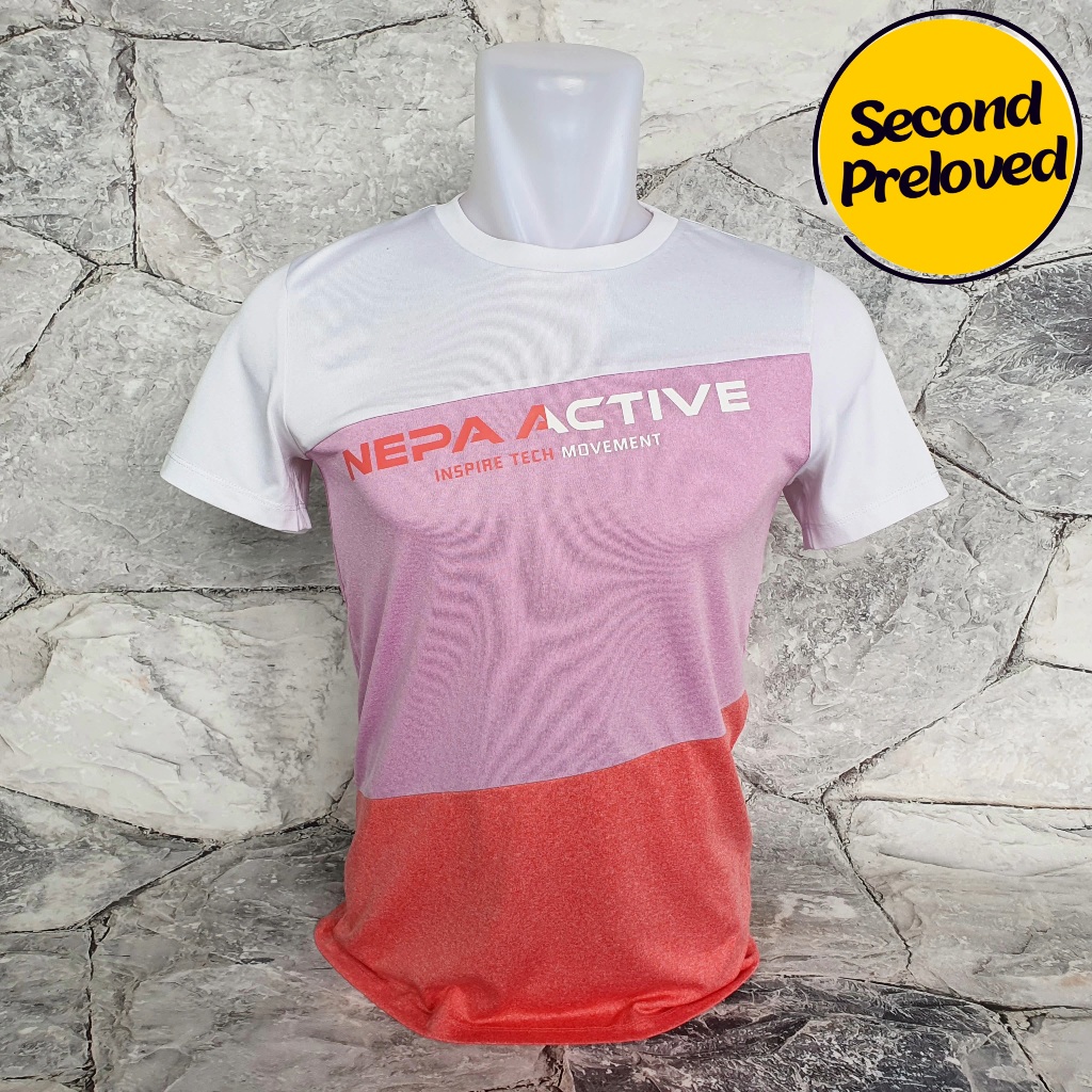 Baju Kaos Wanita / Anak NEPA - Size S / LD 44 cm - Original - Used
