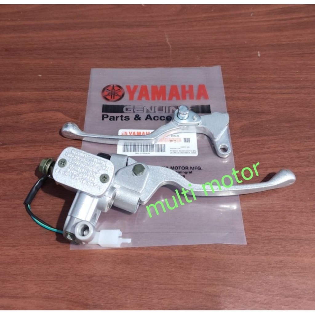 handle kiri plus master rem set depan yamaha fino 125 fi,fino 125 sporty,fino 125 premium,fino 125 g