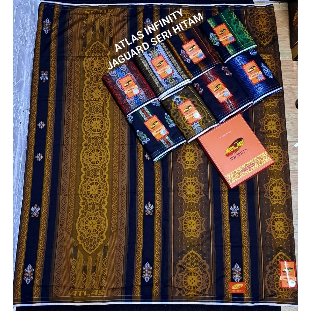 sarung grosir atlas infinity jaguard songket 10 pcs