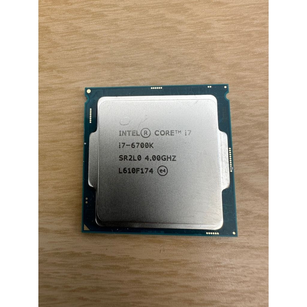 Prosesor Intel Core i7 6700K LGA1151 CPU i7 Gen 6 Second Original Lulus Test Promo 7.7