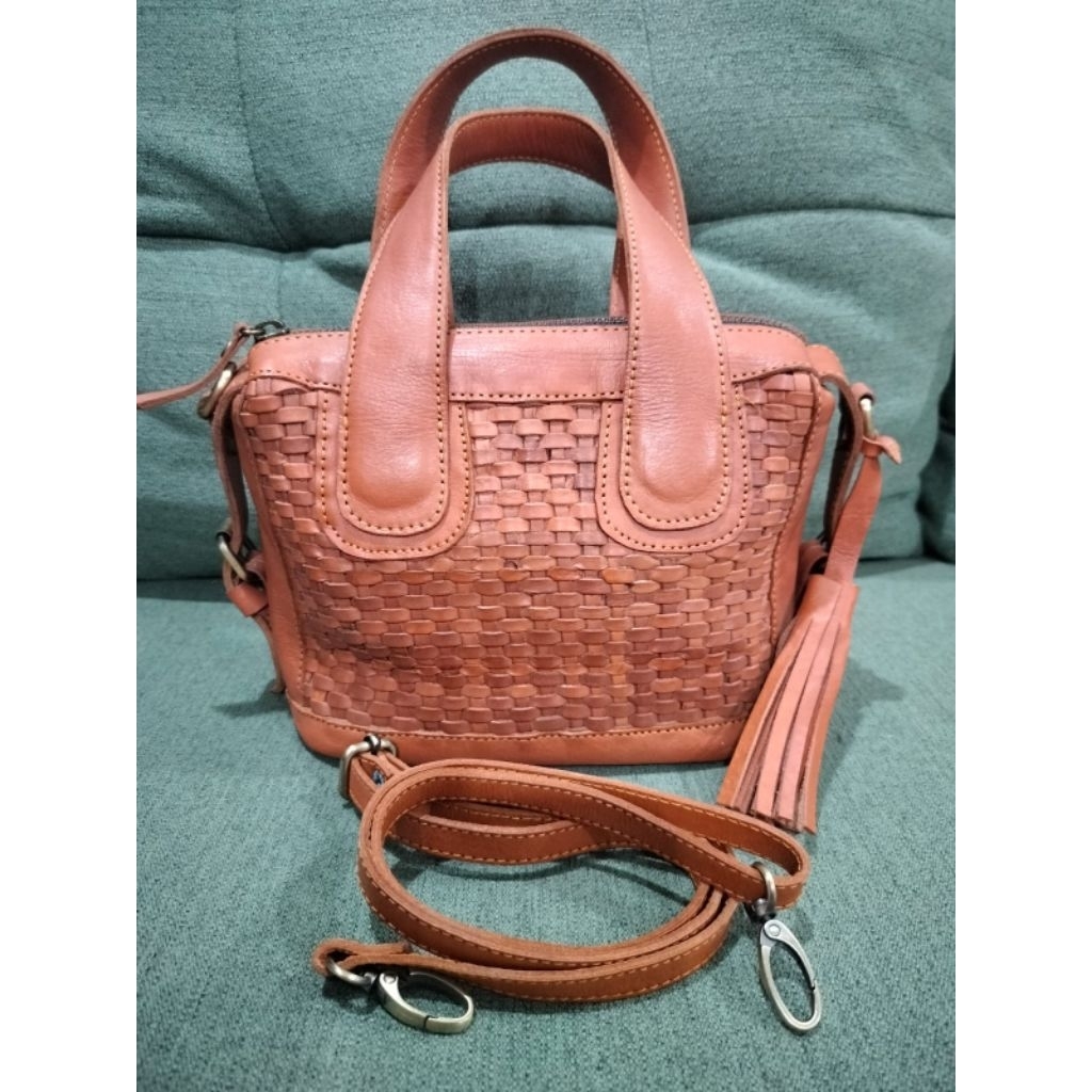 ~NETTNOTT~ Sale Tas NoBrand KuLas Anyam (Sdh Termasuk Adm22%)
