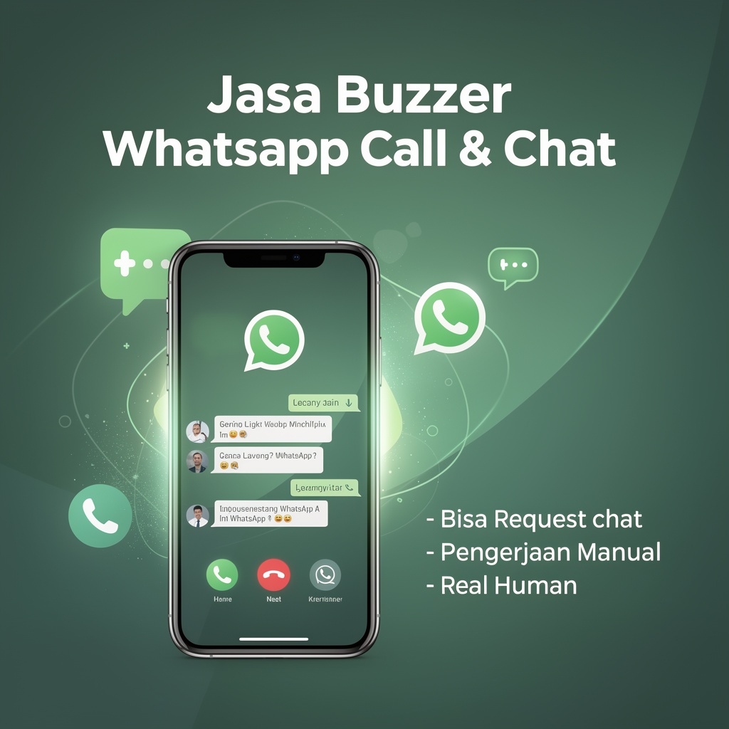 JASA BUZZER SPAM WA / SPAM CALL | - BUKAN BOT - REAL HUMAN