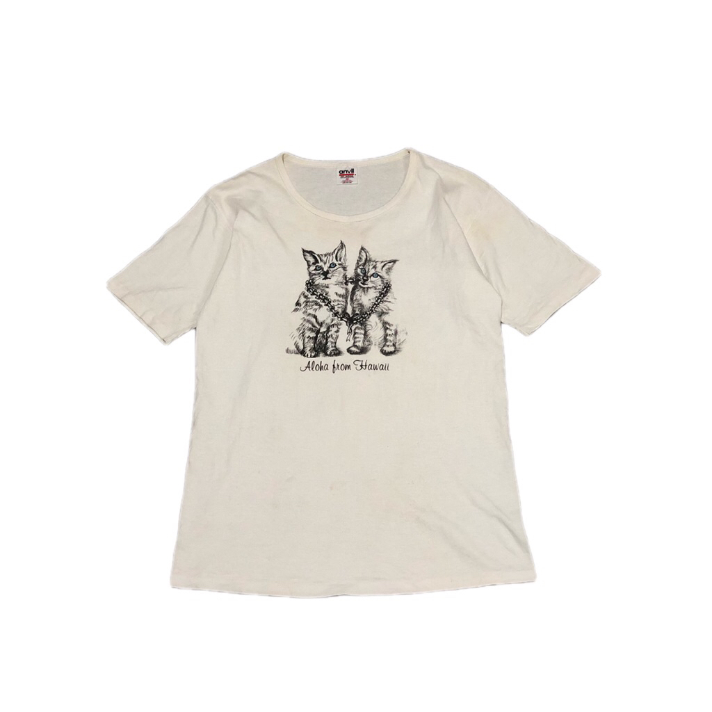 Vtg anvil hawaii tshirt / kaos vintage hawaii