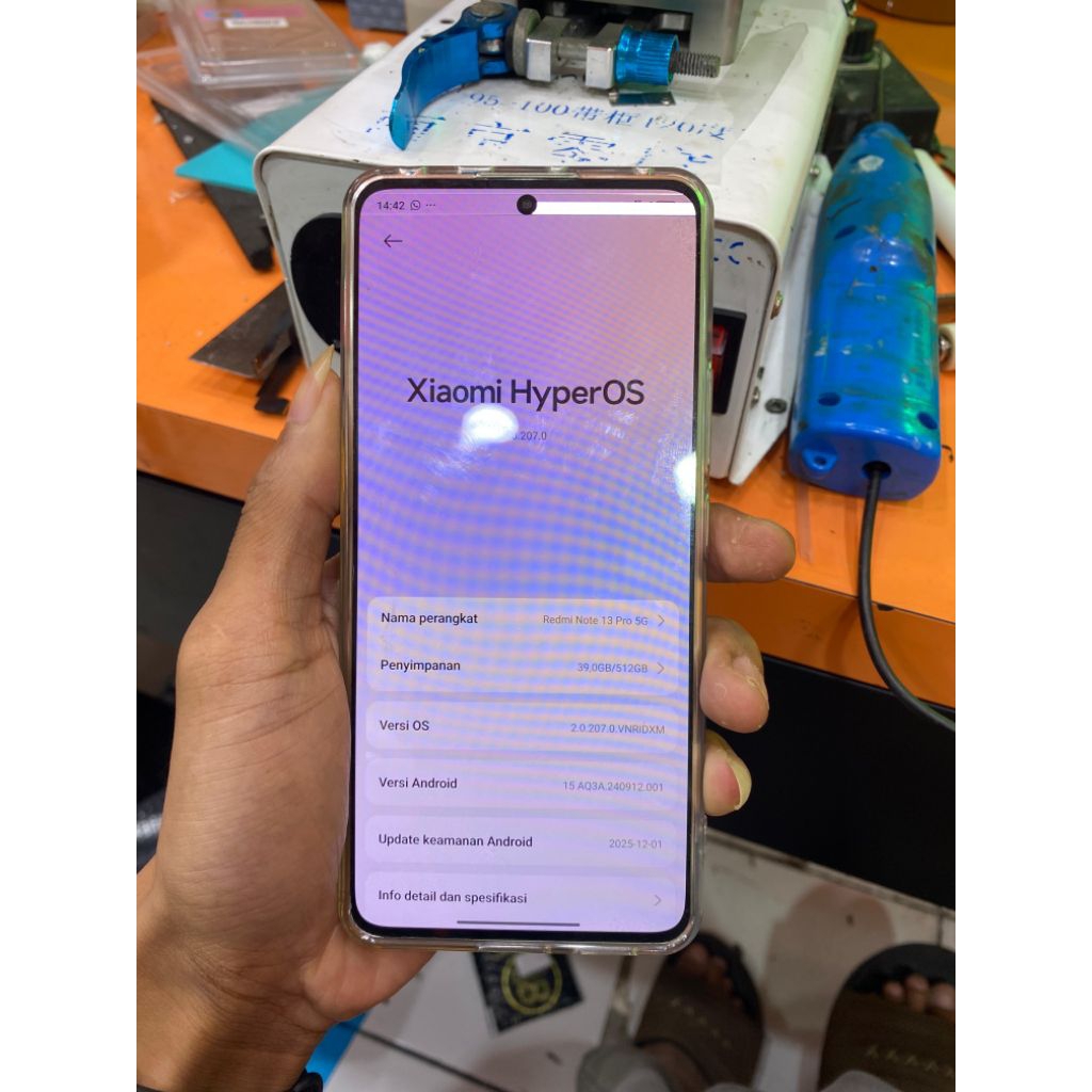 LCD redmi note 13 pro 5G copotan ori xiaomi