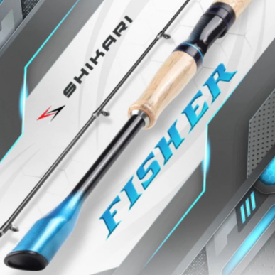 Joran Casting Shikari Fisher Klicker Realseat Solid Carbon JS 180cm