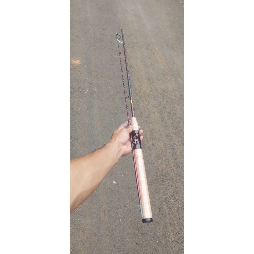 Joran Scorpion EV Hitam & Maroon