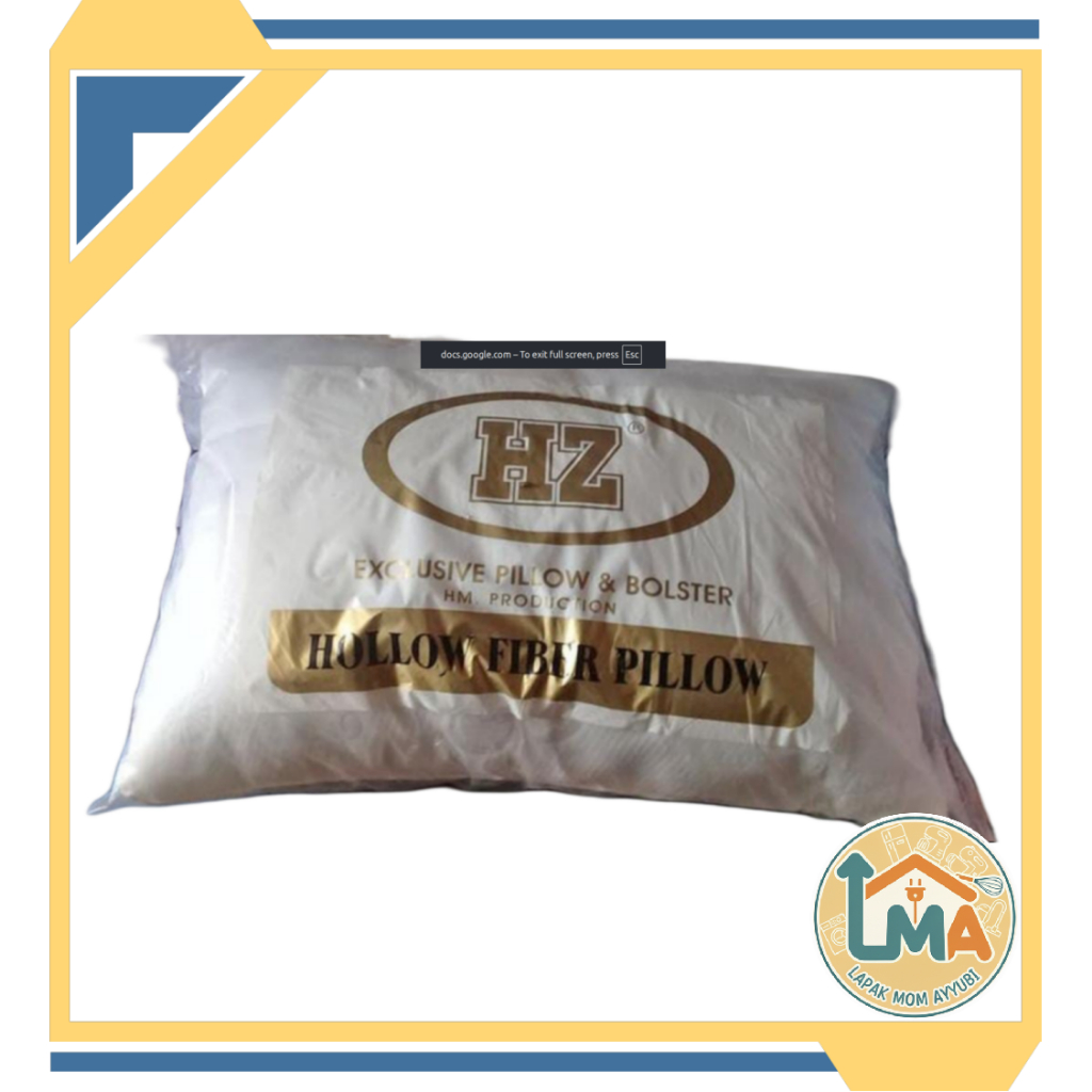 Bantal Kepala HZ Motif Batik Bantal Silicon Empuk