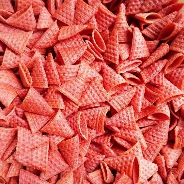 KERUPUK MENTAH TARO KERUCUT