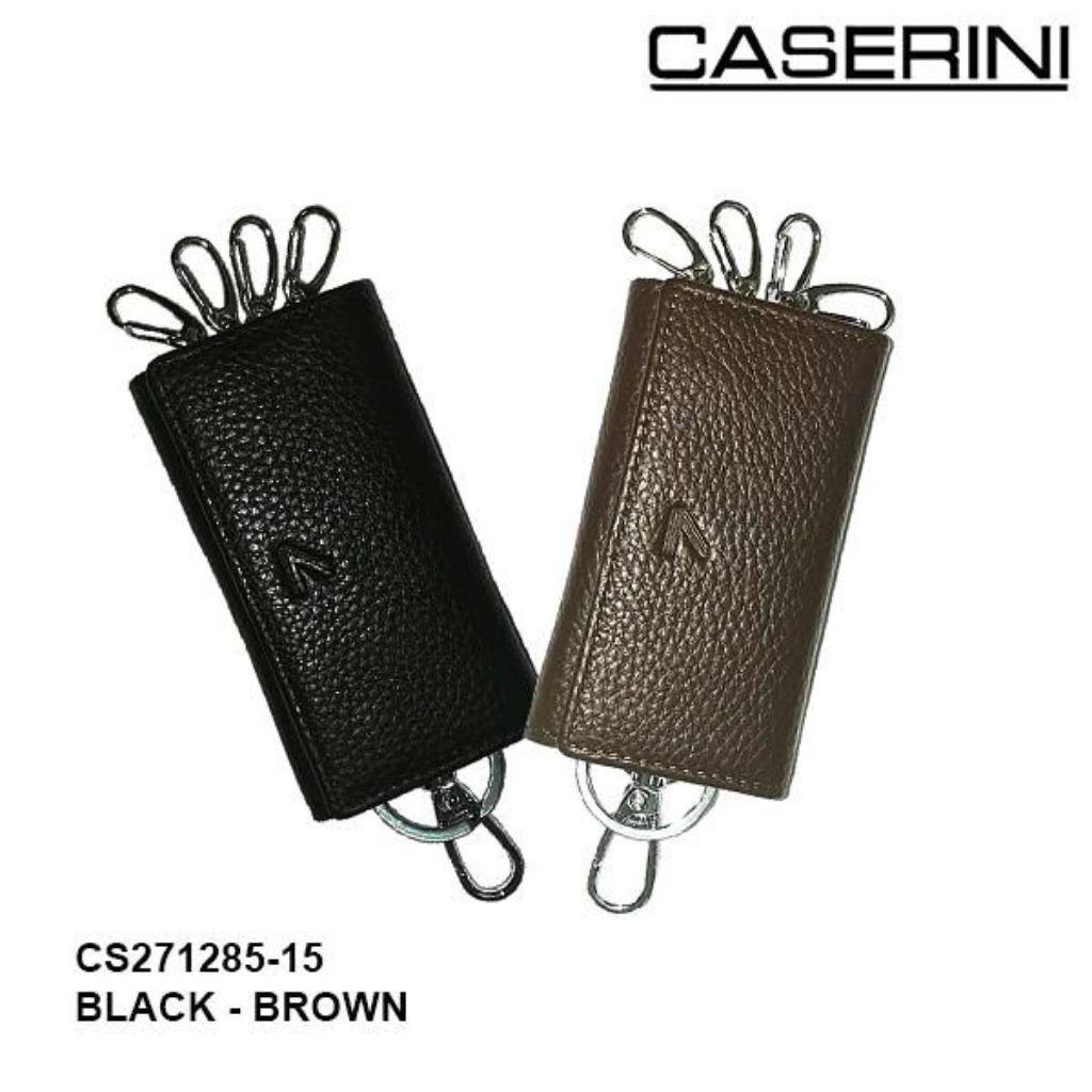 Caserini Key Holder Dompet Kunci CS271285-15 Kulit Sapi