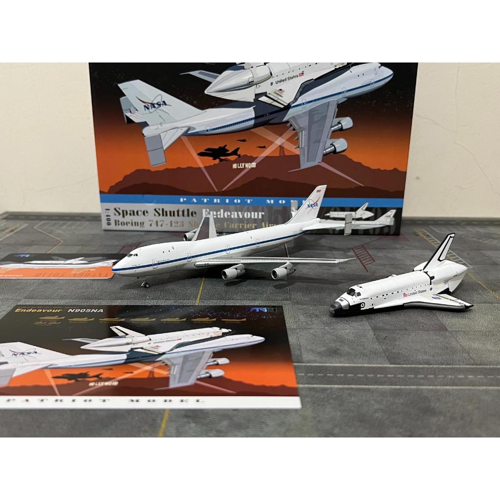 Diecast Pesawat Boeing 747-123 Space Shuttle Carrier/Ulang alik Orbiter OV-105 Endeavour NASA N905NA