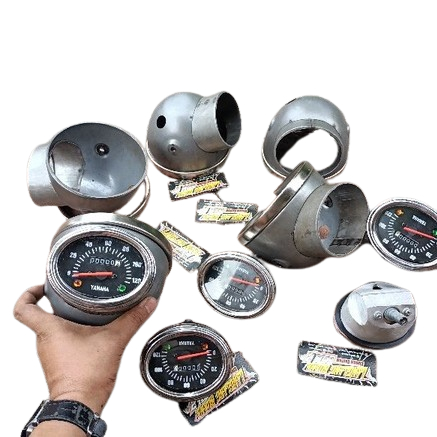 BATOK LAMPU YL SET SPIDOMTER MODEL ORI (BATOK MENTAH +SPIDO HIDUP bv