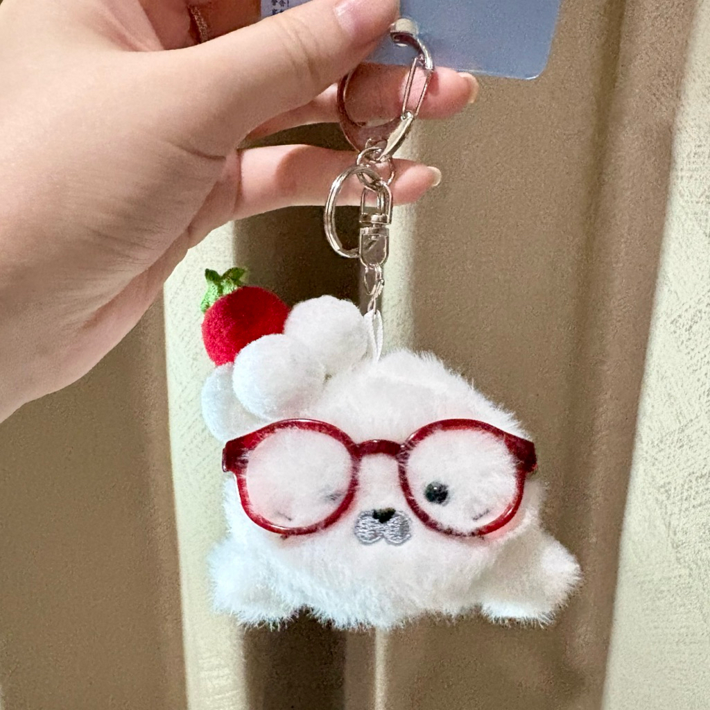 Gantungan Kunci boneka hewan laut white