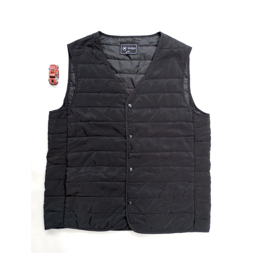 Vest Puffer Black Series Wellpa | Rompi Bulang | Rompi Bulu Angsa | Rompi Second | Rompi Motoran | R
