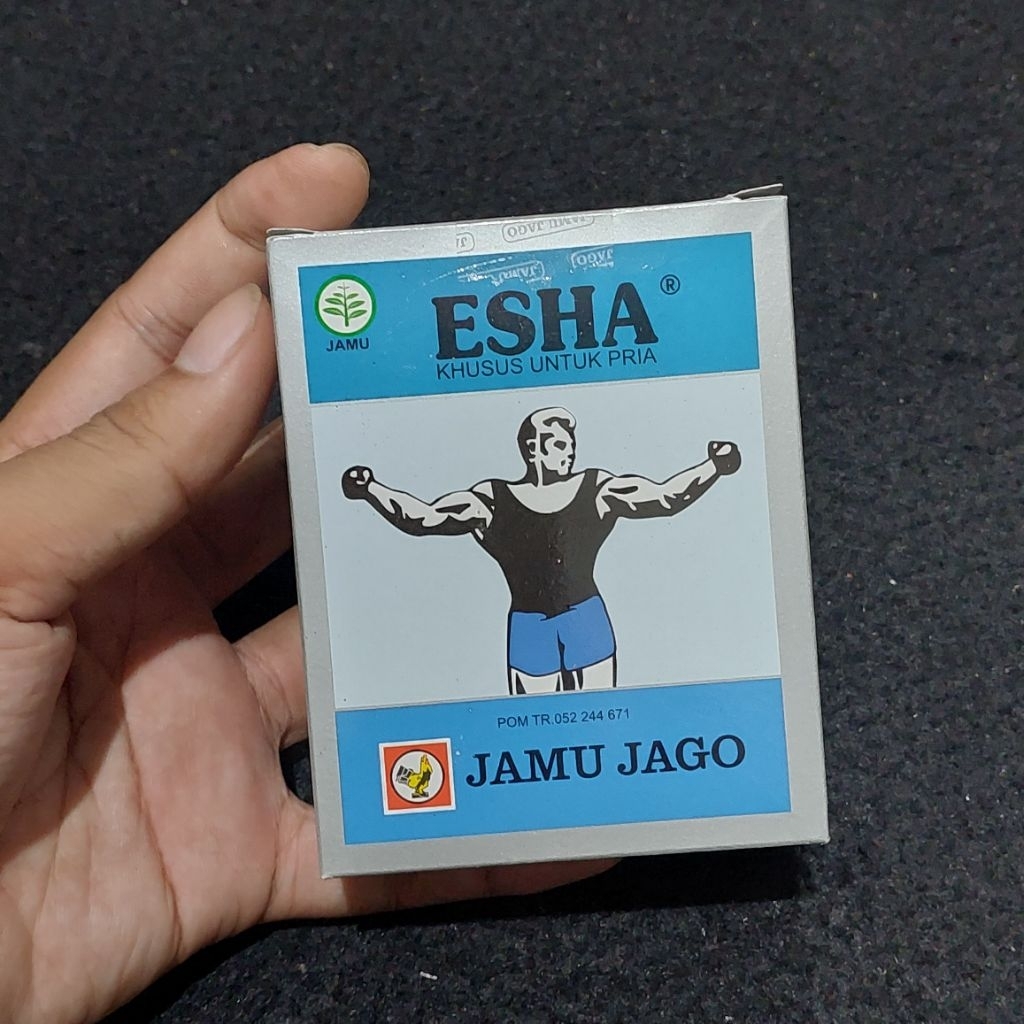 jamu serbuk esha stamina cap jamu jago 10 sachet