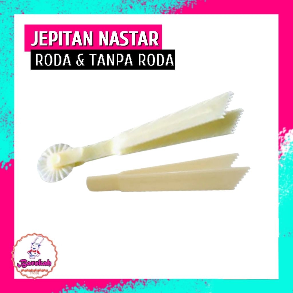 Jepitan Nastar Plastik / Capitan Nastar / Capit / Jepit Nastar daun