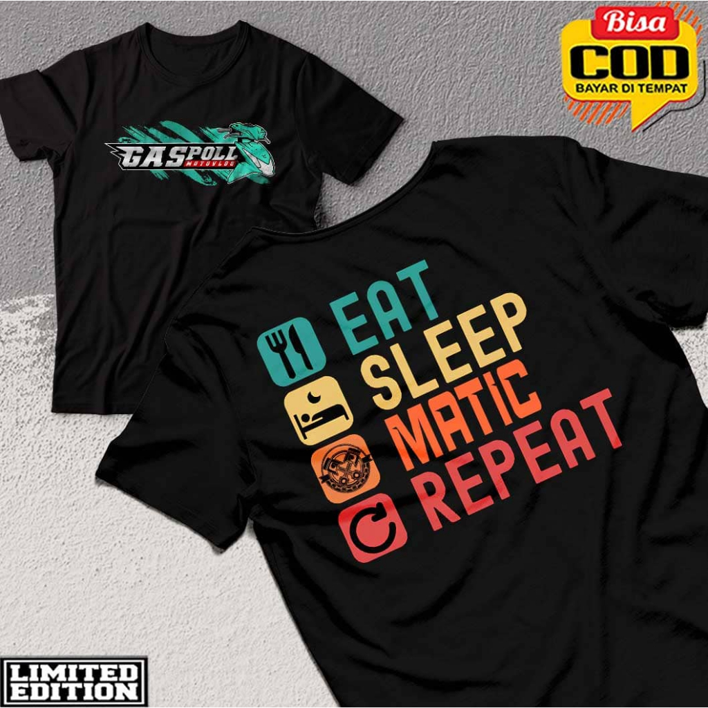 Kaos Mio Kaos Yamaha Mio Sporty kaos distro kaos racing Pria Wanita Distro Gratis ongkir COD