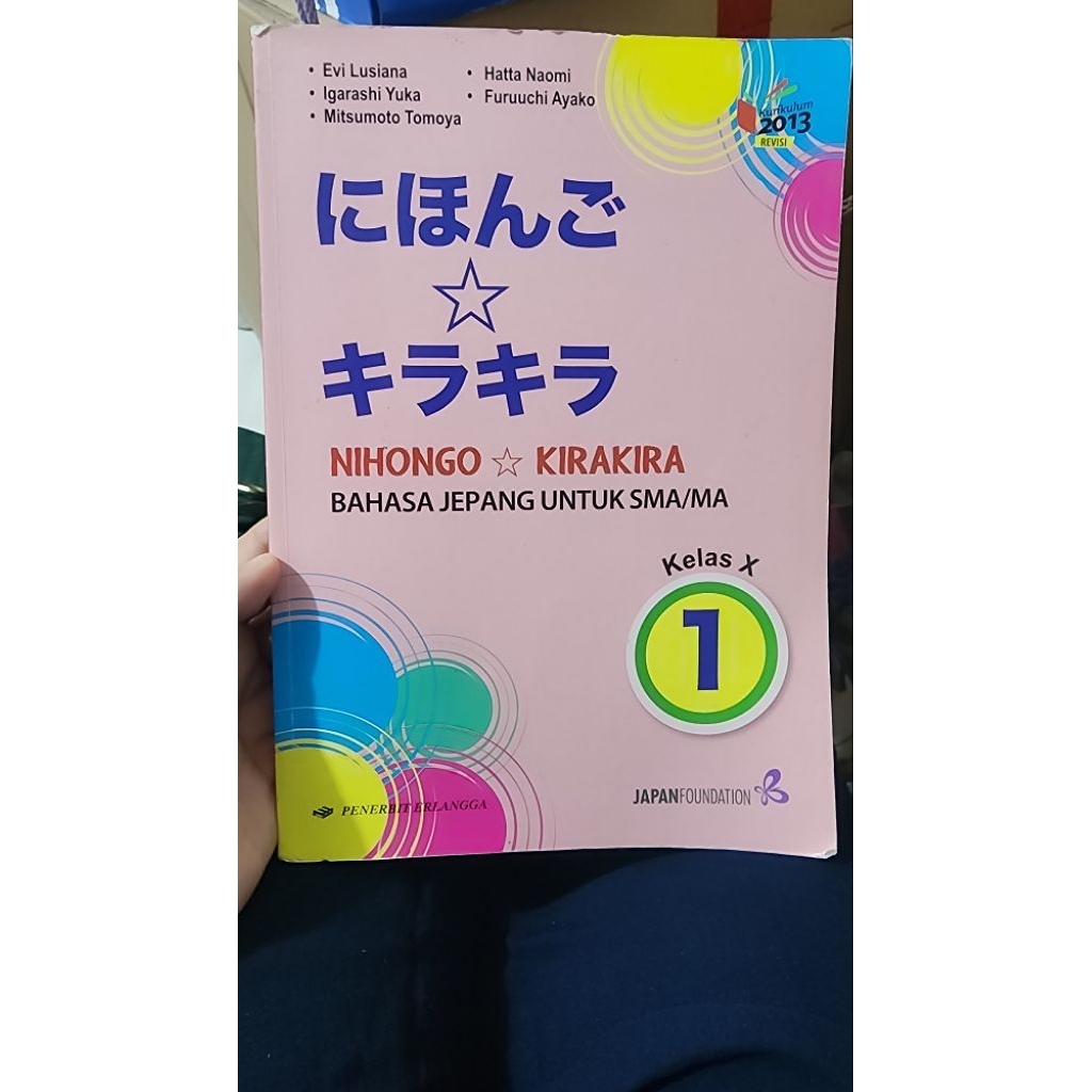 Buku Bahasa Jepang untuk SMU