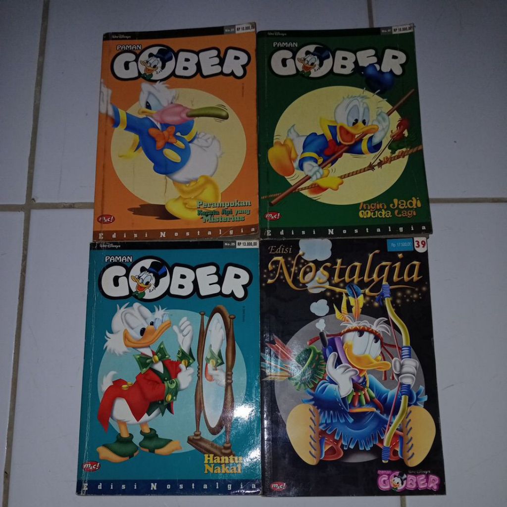 buku paman gober edisi nostalgia