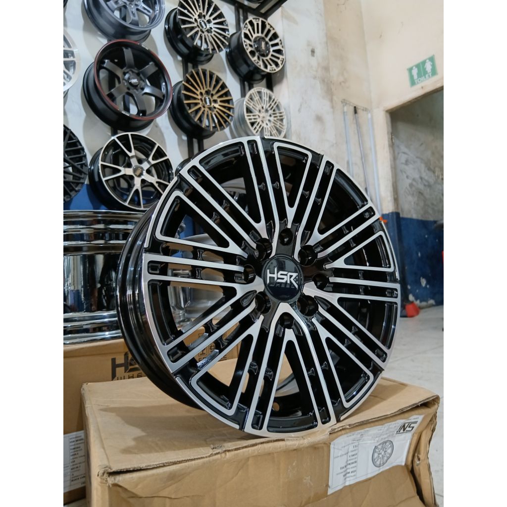 VELG PELAK HSR TOMOK TWO TONE R15 MOBIL BRIO MOBILIO VIOS SIRION XENIA SIGRA DLL RING 15