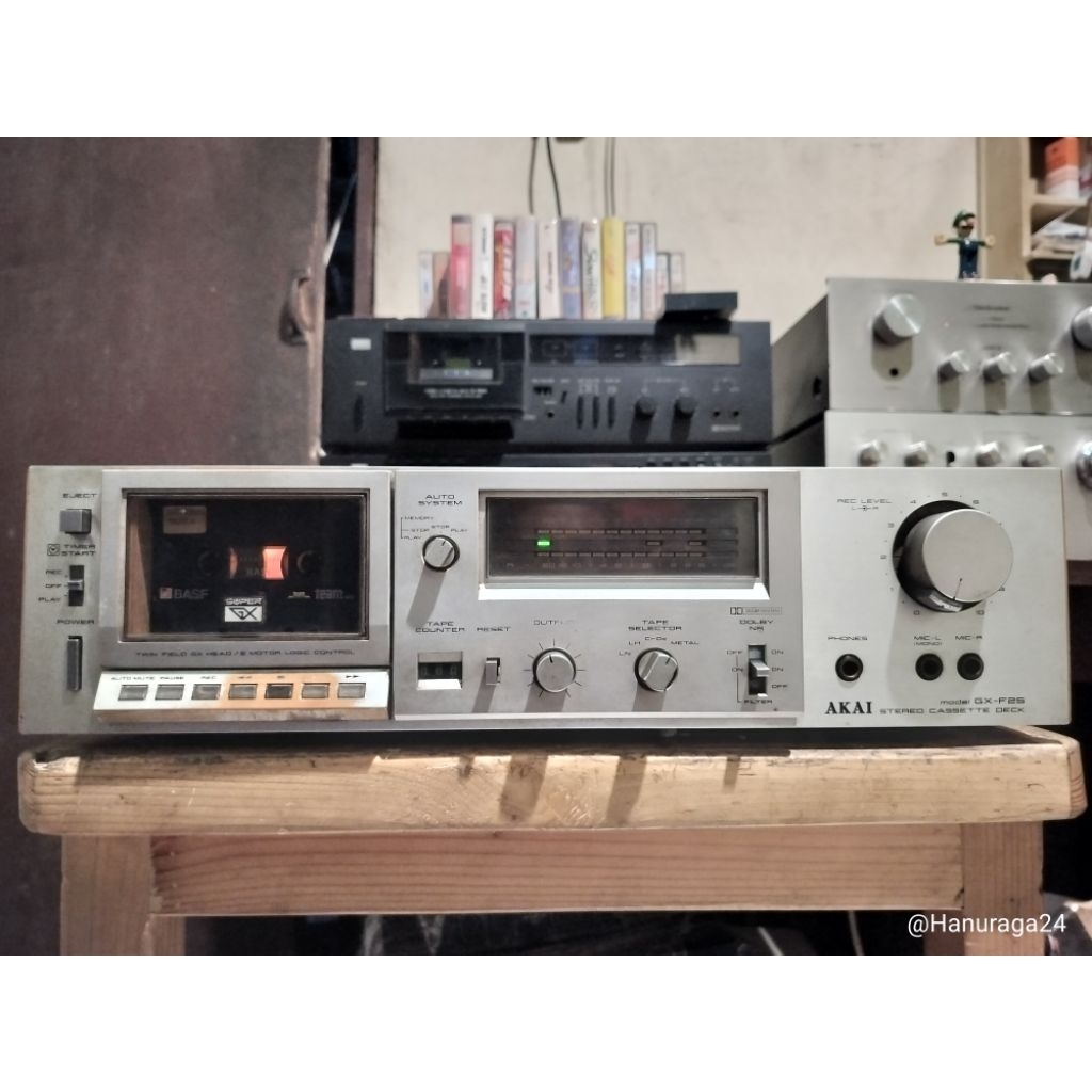 Tape deck akai GX-F25/tip dek akai
