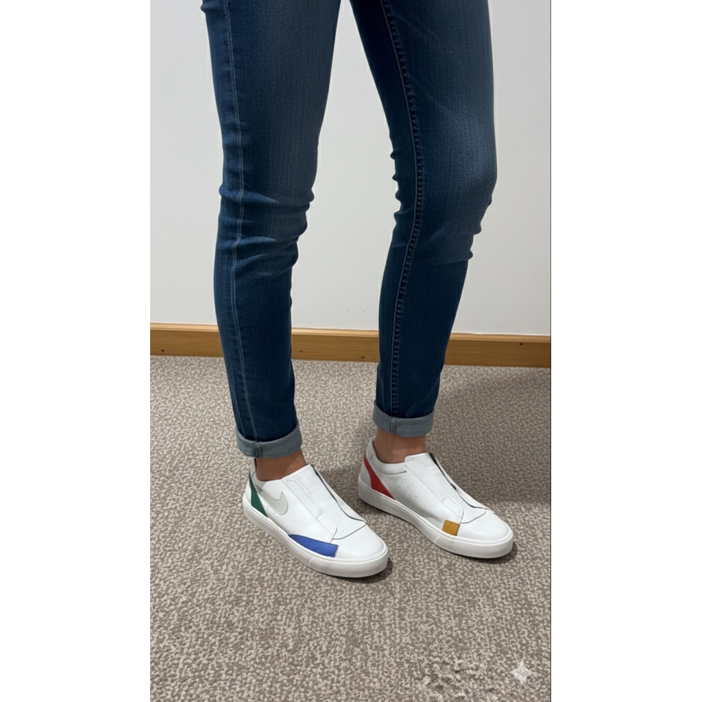 sepatu kets Nike Blazer Low Kickdown second