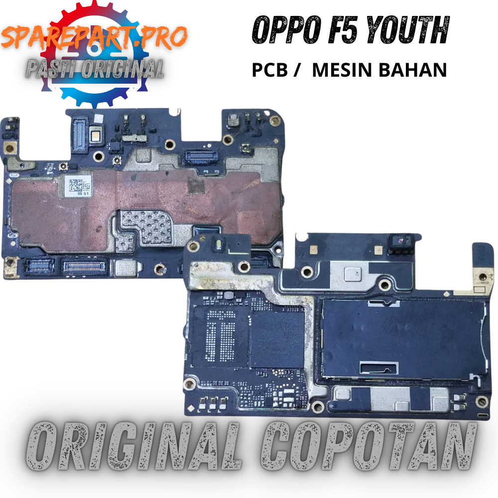 pcb mesin oppo f5 youth tanpa emmc bahan