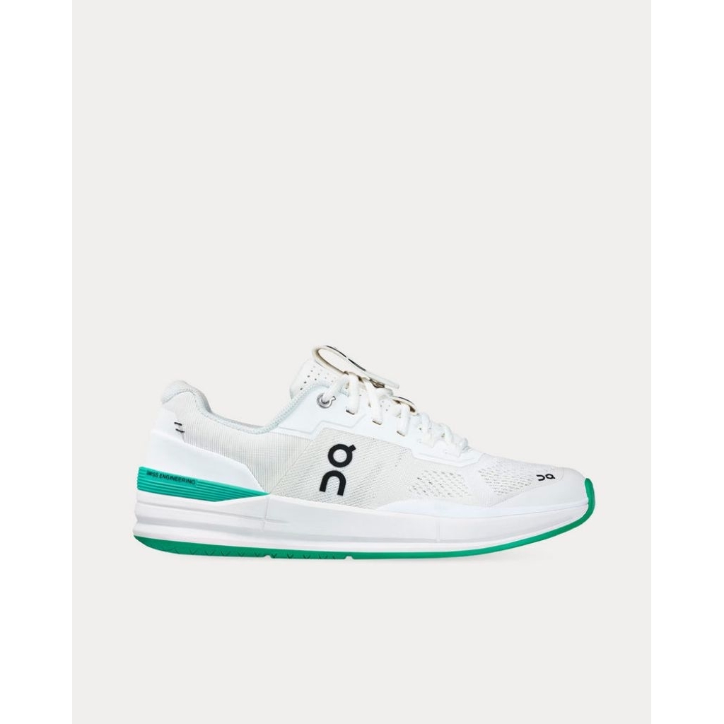 Sepatu Tenis Pria The Rojer Putih Hijo New Colour