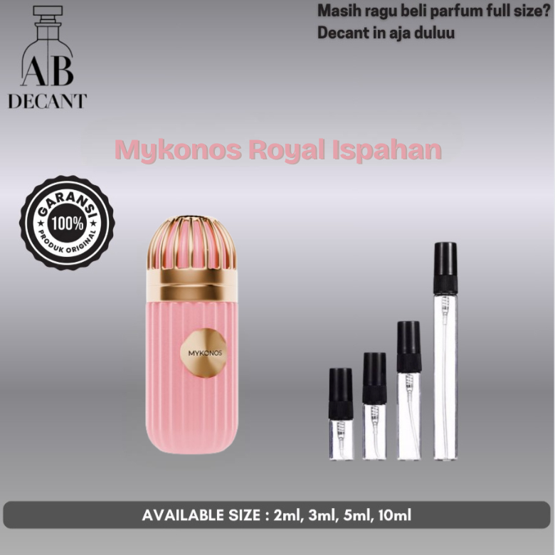 Decant Parfum Mykonos Royal Ispahan