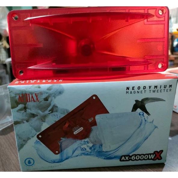 Tweeter Panggil Walet Audax Ax 6000 WX / AX6000 WX / AX 6000WX - Anti Air Tahan Panas Original