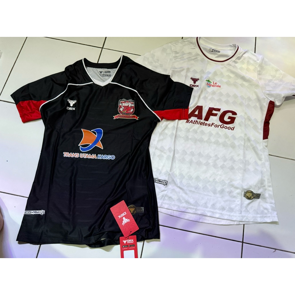 2 Jersey Madura United Away S & Persik Kediri Away L