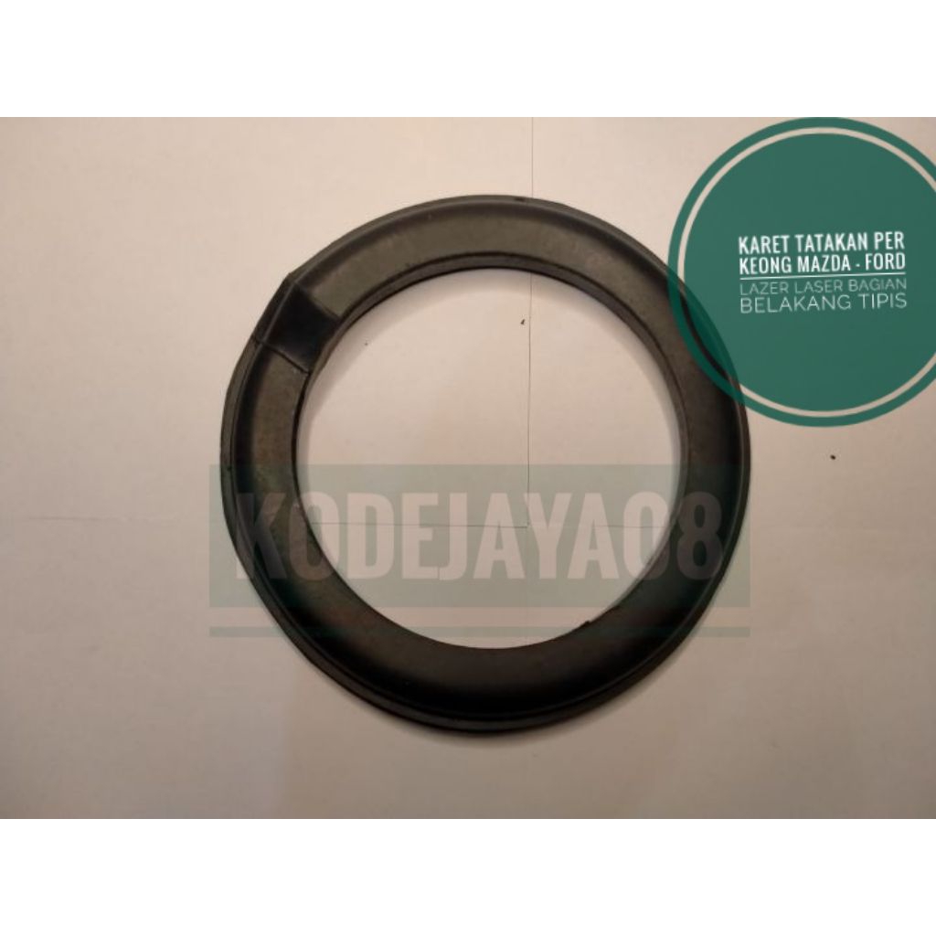 karet tatakan per keong mazda - ford lazer laser bagian belakang tipis sparepart mobil