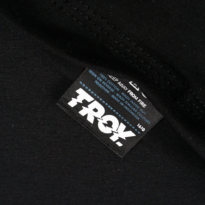 Troy Company Baju Koko Pria Hitam Lengan Pendek Kerah Shanghai Rettangolo KKD 2479