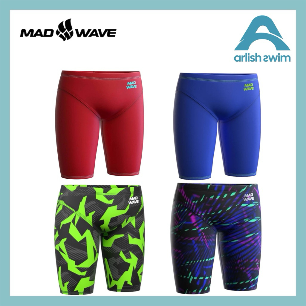 Madwave Bodyshell Men Jammer / Celana Renang Carbon / FINA Approved