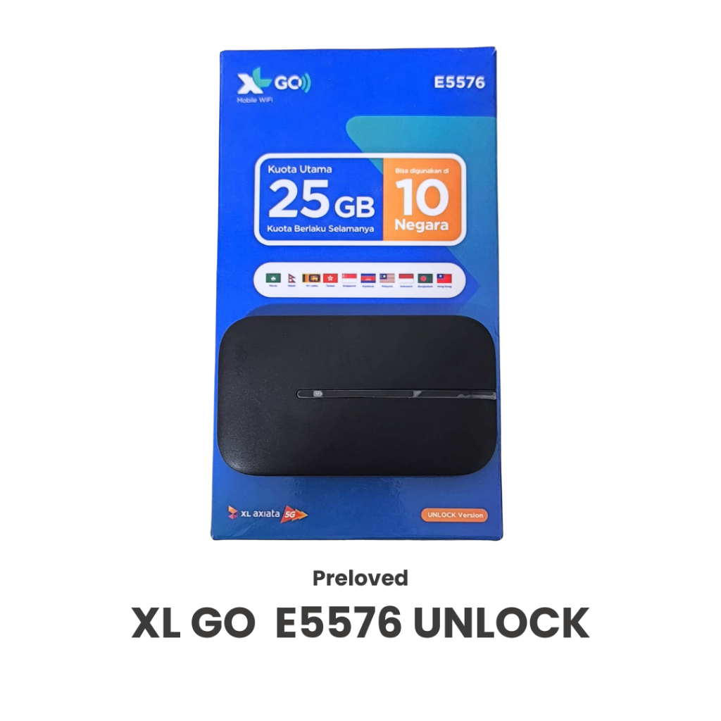 Modem MiFi XL GO Huawei E5576 Unlock All Operator